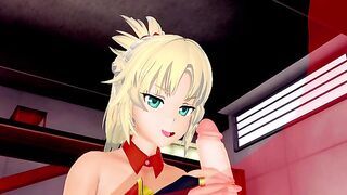 Mordred fate grand order 3d hentai