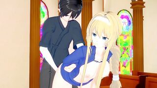 Alice x Kirito (Extended Vers.) - Sword Art Online / SAO - 3D Hentai