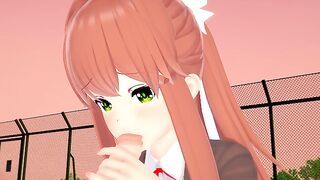 DDLC JUST MONIKA FANCY HAPPY ENDING 3D HENTAI