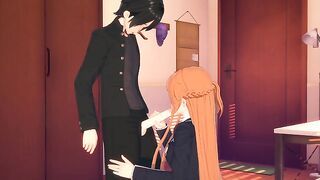 Asuna x Kirito - RL Vers. - Sword Art Online / SAO - 3D Hentai