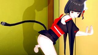 Yamashiro - Azur Lane - 3D Hentai / Koikatsu