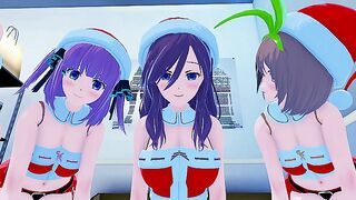 MIKU XMAS THE QUINTESSENTIAL QUINTUPLETS 3D #HENTAI