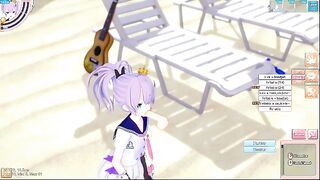 Koikatsu Gameplay Test - Javelin (Azur Lane) Blowjob