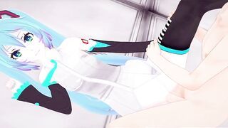 VR 360 Video Anime Hatsune Miku Side position