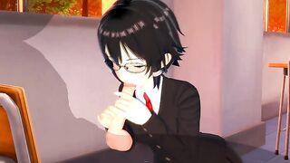 Asada Shino After Class - Sword Art Online / SAO - 3D Hentai