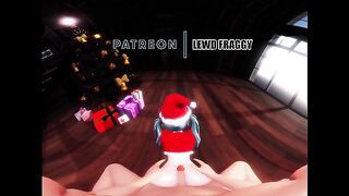 Vocaloid - Xmas Miku Buttjob & FlatIron [UNCENSORED HENTAI VR 4K]