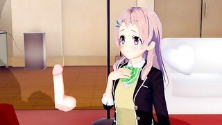 Aguri gets some relief - Gamers! - ( 3D Hentai / Koikatsu )