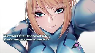HENTAI JOI - Samus Aran tries to train you... (Vanilla, Titjob, Ruined Orgasm, Mind Break,Heartbeat)