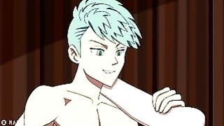 Husbandos Muscle anime Yaoi Slim Cumshot Fag animation Semen anal University Rtoon Fuck Oi Bed Maruten Hunk Video Game