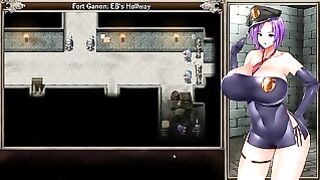Karryn S Prison [rpg Hentai Game] Ep.1 the New Warden Help the Guard to Jerk off on the Floor
