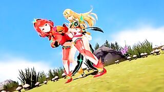 Mythra Futanari 3d Pyra Xenoblade
