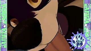 Pov Furry Sex Point of View Vrchat Bedroom Bed Green Fursuit Erp Shirt Quake Purple Furry Vr Raccoon Egirl