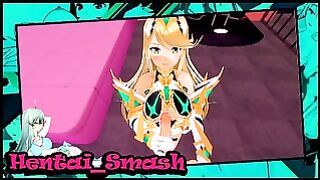 Mythra Gets some Manners Fucked into Her from Your Pov – Xenoblade Chronicles 2 anime