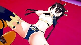 Ishtar Takes on Big Dick in Rough Sex and is Creampied