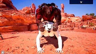 Nasty Life Cow and Minotaur Furry Porn