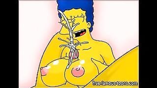 Huge Tits and Titjob of Popular toons