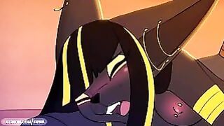 Scalie Snake Fucks a Hot Furry Girl Cartoon Sex Animation