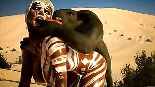 Babe Fucks With the Devil and Kisses With a Lesbians (game Wildlife)