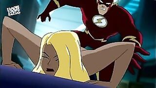 Justice League Famous Canary Blowjob toons Black Cartoon Batman Cum on Face Reveal