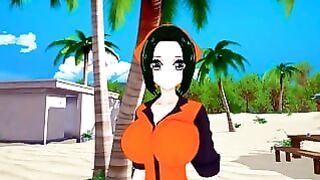 (3d Hentai)(one Piece) Sex With Makino