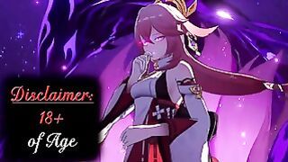 Genshin Impact Yae Miko Becomes Horny for You! Full HD Hentai (r-18 Mmd Koikatsu 3d Cartoon Waifu Fox Girl)