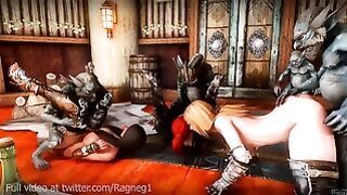 Defeated By Rieklings Skyrim Ginger Group Skyrim Monster Group Fuck