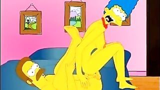 The Simpsons – Marge X Flanders – Cartoon Hentai Game P63
