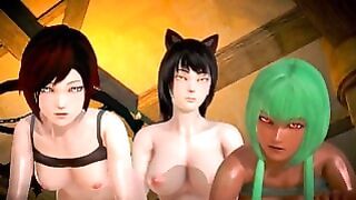 (3d Porn)(futa) Rwby Threesome Rwby Rwby Futa Sex Naked Futa on Girls Threesome Futa Threesome Rwby Rwby Futanari anime Nude Futanari