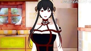 Fucking Yor forger from Spy X Family until Cream Pie – anime anime 3d Uncensored