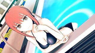 Chainsaw Man: Makima Sex With A Beautiful Girl. (3d Hentai)