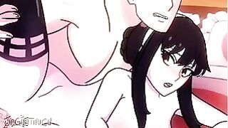 Yor X Loid Spy Family Milf Mom Fucking Pussy anime Babe