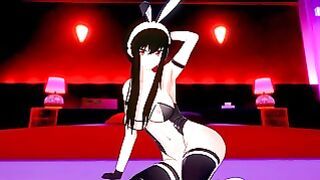 Bunny Babe Yor forger on Your Service…. (3d Hentai)