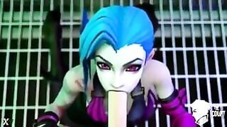 Jinx Loves Drinking Your Cum