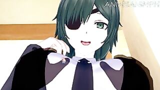 Himeno from Chainsaw Male Get Standing Fucked Rough Till Cream Pie – Hentai anime Porn 3d Uncensored