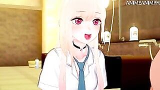 Private Bath Sex Massage With Marin Kitagawa until Creampie – My Dress-up Charming Cartoon anime Porn 3d