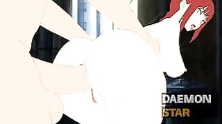 Makima Fucks Denji Nasty Chainsaw Boy Mother Redhead Dp Ass Fuck Mom Hentai
