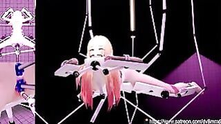 My Dress Up Sweetie Marin Kitagawa Bound Oiled and Dp D By Fucking Machines