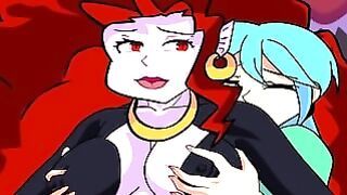 Friday Night Funkin animation Mommy Mearest and Boyfriend S Mom Wild Fucking With A Vibrator at Stage