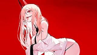 Chainsaw Man: Power Fuck With A Cute Girl. (3d Hentai)