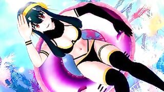 Spy X Family Yor Forger Koikatsu Sensual Sex Animation Compilation