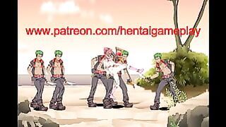 Lovely 18 Yo Girl anime Having Sex With Men and Goblins in Lol. Heroine Action Hentai Xxx Game