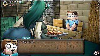 Hornycraft [minecraft Parody Hentai Game Pornplay ] Ep.18 the Endergirl Masturbates With Her New Silver Dildo