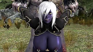 Sfm Ebony Elf Sitting at the Wrong Mushroom Monster Fuck 3d Hentai anime