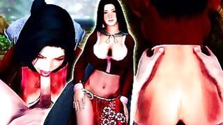 One Piece Boa Hancock Fucks You tough in Pov – 3d Hentai Uncensored Skyrim animation