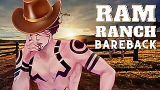 Bareback Gay Fuck on the Ram Ranch || Nsfw Asmr Plus Boy Moaning Audio Roleplay