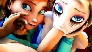 Frozen Princess Elsa Oral (halloween Special)