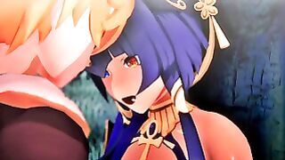 Candace Genshin Impact 3d Hentai animation Part2 Shortver