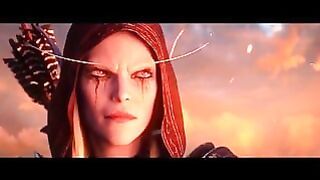 Battle for Whorezeroth (world of Warcraft) Blender Sfm Hmv Pmv