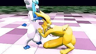 Frosty Filling Jolteon Furry Cum inflation Furry Hentai Pokemon Cum Glaceon Bj Big Cock Hyper