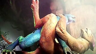 Lizard Breeding | Scaly Dude Female | Nasty Life Furry